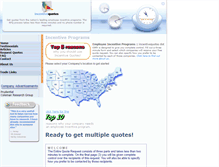 Tablet Screenshot of incentivequotes.com